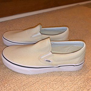 Tan Slip-On Vans